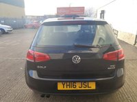 USED 2016 16 VOLKSWAGEN GOLF 1.4 MATCH EDITION TSI BMT 5d 124 BHP &pound;30 Road Tax