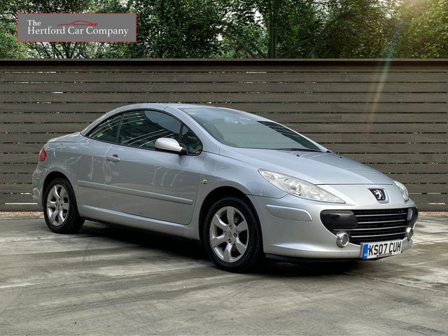 2007 07 Peugeot 307 2.0 S COUPE CABRIOLET 2d 139 BHP