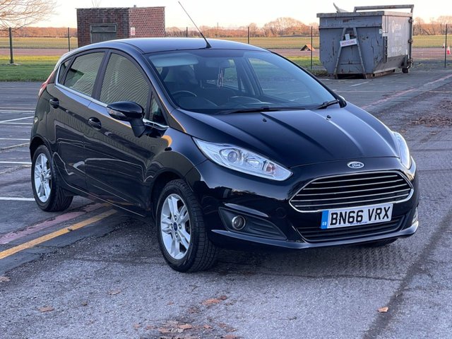2016 66 Ford Fiesta 1.2 ZETEC 5d 81 BHP