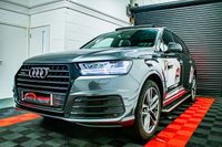 USED 2018 18 AUDI Q7 3.0 TDI QUATTRO S LINE 5d 269 BHP APPLE CAR PLAY + 2 KEYS + FSH