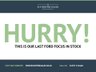 USED 2014 14 FORD FOCUS 1.0 ZETEC S S/S 5d 124 BHP 