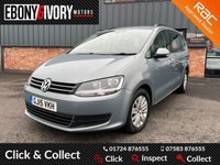 USED 2015 15 VOLKSWAGEN SHARAN 2.0 SE TDI DSG 5d 142 BHP FULL VOLKSWAGEN SERVICE HISTORY