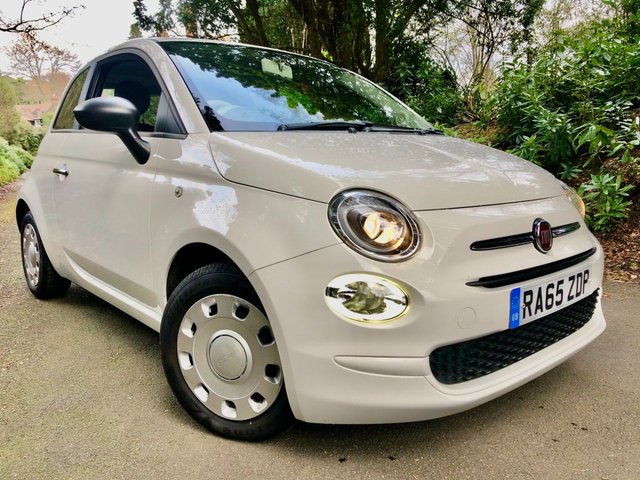 2016 65 Fiat 500 1.2 POP 3d 69 BHP ONLY 41,500 MILES // X6 FIAT MAIN DEALER SERVICE STAMPS//X7 AIRBAGS//REMOTE CENTRAL LOCKING// 20 POUND ROAD TAX//X2 NEW FRONT TYRES// WILL COME WITH NEW 12 MONTH MOT