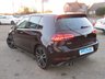 USED 2018 18 VOLKSWAGEN GOLF 2.0 GTD TDI 5d 182 BHP Finished in  RUBIN BLACK with contrasting GREY RETRO sports interior. This is a 3 Door classic HOT HATCH. Comes with Virtual Dash, LED run Lights, SAT NAV, DAB, B/Tooth, Apple Play, 18" ALLOYS, Cruise, Power Folding Mirrors and Park Sensors. Performance (GTD)as the name suggests is very lively and makes an Ideal quick Family Hatch. Dealer serviced at 20469 miles, 39201 miles, 49258 miles, 56354 miles, and at 63030 miles.
