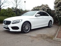 USED 2015 G MERCEDES-BENZ C-CLASS 2.1 C250 BLUETEC AMG LINE PREMIUM 4d 204 BHP F/MSH-SATNAV-DAB-BLUETOOTH