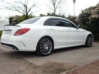 USED 2015 G MERCEDES-BENZ C-CLASS 2.1 C250 BLUETEC AMG LINE PREMIUM 4d 204 BHP F/MSH-SATNAV-DAB-BLUETOOTH