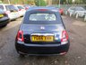 USED 2017 66 FIAT 500C 1.2 RIVA 2d 69 BHP CONVERTIBLE *VERY RARE SPECIAL EDITION* Only &pound;20 Road Tax! Excellent Service History + Just Serviced, One Owner, NEW MOT, Great fuel economy!