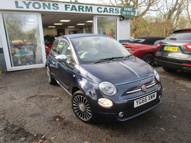 2017 66 Fiat 500c 1.2 RIVA 2d 69 BHP CONVERTIBLE *VERY RARE SPECIAL EDITION*