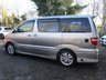USED 2016 53 TOYOTA ALPHARD 2.4 2 BERTH CAMPERVAN 2 BERTH CAMPER VAN , LPG / PETROL, EXCELLENT SERVICE HISTORY FROM IMPORT, NEW MOT. 5 SEATS, SAT NAV, REVERSE CAMERA, BLUETOOTH, NEW AWNING, GAS HOB, SINK, ROOF LIGHTING, PORTA TOILET, 4" THICK MATRESS,  ELECTRIC HOOK UP.