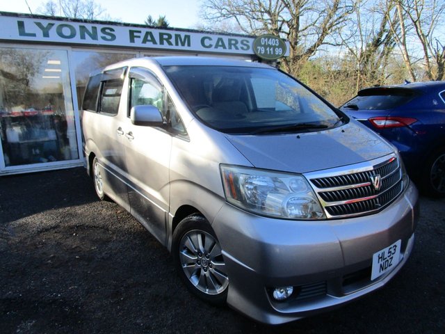 2016 53 Toyota Alphard 2.4 2 BERTH CAMPERVAN
