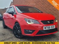 USED 2016 66 SEAT IBIZA 1.2 TSI FR TECHNOLOGY 3d 109 BHP 