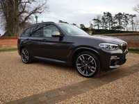 USED 2019 69 BMW X3 3.0 M40D 5d 261 BHP FULL SPECIFICATION JUST HAD BMW SERVICE AND DETAIL ONLY 27500 MILES IN THE BEST COLOUR COMBINATION