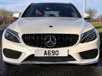 USED 2017 66 MERCEDES-BENZ C-CLASS 2.1 C300 H AMG LINE PREMIUM PLUS 5d 204 BHP 
