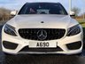 USED 2017 66 MERCEDES-BENZ C-CLASS 2.1 C300 H AMG LINE PREMIUM PLUS 5d 204 BHP 