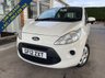USED 2012 12 FORD KA 1.2 EDGE 3d 69 BHP LOW MILES + AIR-CON + ONLY &pound;30 TAX