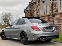 USED 2015 64 MERCEDES-BENZ C-CLASS 2.1 C220 BLUETEC AMG LINE 4d 170 BHP 