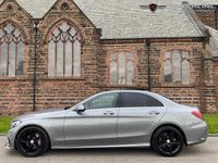 USED 2015 64 MERCEDES-BENZ C-CLASS 2.1 C220 BLUETEC AMG LINE 4d 170 BHP 