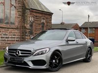 USED 2015 64 MERCEDES-BENZ C-CLASS 2.1 C220 BLUETEC AMG LINE 4d 170 BHP 