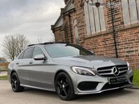 USED 2015 64 MERCEDES-BENZ C-CLASS 2.1 C220 BLUETEC AMG LINE 4d 170 BHP 