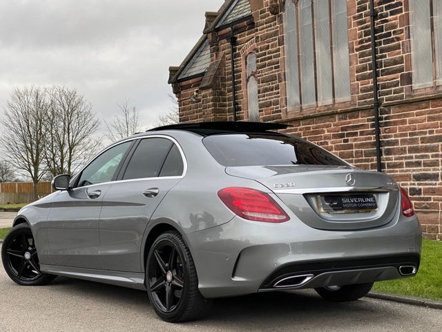 2015 64 Mercedes-Benz C-Class 2.1 C220 BLUETEC AMG LINE 4d 170 BHP