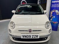 USED 2009 09 FIAT 500C 1.2L LOUNGE 3d 69 BHP 6 MONTH WARRANTY