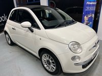 USED 2009 09 FIAT 500C 1.2L LOUNGE 3d 69 BHP 6 MONTH WARRANTY
