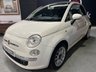 USED 2009 09 FIAT 500C 1.2L LOUNGE 3d 69 BHP 6 MONTH WARRANTY