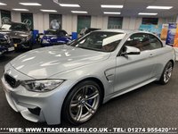 USED 2016 16 BMW M4 CONVERTIBLE 3.0 BiTURBO DCT EURO 6 AUTO S/S UK DELIVERY FLAT FEE &pound;175 (SUBJECT TO DEAL)*OVER 100 IMAGES ON OUR WEBSITE*BESPOKE FINANCE ARRANGED*PART EXCHANGE WELCOME*ALL VEHICLES HPI CLEAR