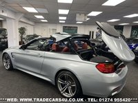 USED 2016 16 BMW M4 CONVERTIBLE 3.0 BiTURBO DCT EURO 6 AUTO S/S UK DELIVERY FLAT FEE &pound;175 (SUBJECT TO DEAL)*OVER 100 IMAGES ON OUR WEBSITE*BESPOKE FINANCE ARRANGED*PART EXCHANGE WELCOME*ALL VEHICLES HPI CLEAR