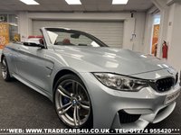 USED 2016 16 BMW M4 CONVERTIBLE 3.0 BiTURBO DCT EURO 6 AUTO S/S UK DELIVERY FLAT FEE &pound;175 (SUBJECT TO DEAL)*OVER 100 IMAGES ON OUR WEBSITE*BESPOKE FINANCE ARRANGED*PART EXCHANGE WELCOME*ALL VEHICLES HPI CLEAR