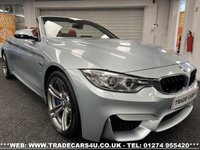 USED 2016 16 BMW M4 CONVERTIBLE 3.0 BiTURBO DCT EURO 6 AUTO S/S UK DELIVERY FLAT FEE &pound;175 (SUBJECT TO DEAL)*OVER 100 IMAGES ON OUR WEBSITE*BESPOKE FINANCE ARRANGED*PART EXCHANGE WELCOME*ALL VEHICLES HPI CLEAR