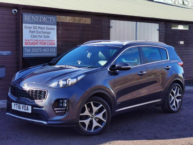 2016 16 Kia Sportage 2.0 CRDI GT-LINE 5d 134 BHP