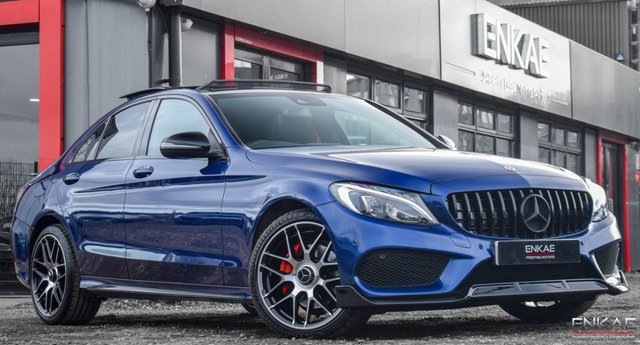 2018 18 Mercedes-Benz C-Class 2.1 C 220 D 4MATIC AMG LINE PREMIUM PLUS 4d 170 BHP