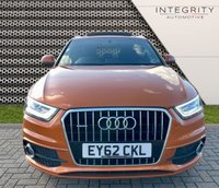 USED 2012 62 AUDI Q3 2.0 TDI QUATTRO S LINE 5d 175 BHP PAN ROOF / NAV / LEATHER / BOSE