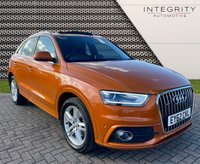 USED 2012 62 AUDI Q3 2.0 TDI QUATTRO S LINE 5d 175 BHP PAN ROOF / NAV / LEATHER / BOSE