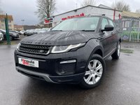 USED 2016 16 LAND ROVER RANGE ROVER EVOQUE 2.0 ED4 SE TECH 5d 148 BHP ONLY 2 FORMER KEEPERS FROM NEW+UNBEATABLE VALUE+FULL LEATHER+SATELLITE NAVIGATION+PARK ASSIST+BLUETOOTH+18 INCH ALLOY WHEELS+1 FULL YEARS MOT PRIOR TO COLLECTION+FINANCE AND EXTENDED WARRANTY AVAILABLE ON THIS USED VEHICLE!!!