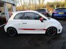 USED 2017 66 ABARTH 595 1.4 595 COMPETIZIONE 3d 180 BHP NEW SHAPE Red Abarth Side Stripes + Gloss Red Mirror Covers + Electrochromatic Rear View Mirror* Low Mileage 2017 Abarth 595 1.4 T-Jet Competizione 3 Door Hatchback finished in Gara White with the 1.4 Turbo engine producing 180 BHP which reaches 0-62mph in 6.7 seconds! One Owner, Full Service History + Just Serviced, NEW MOT.