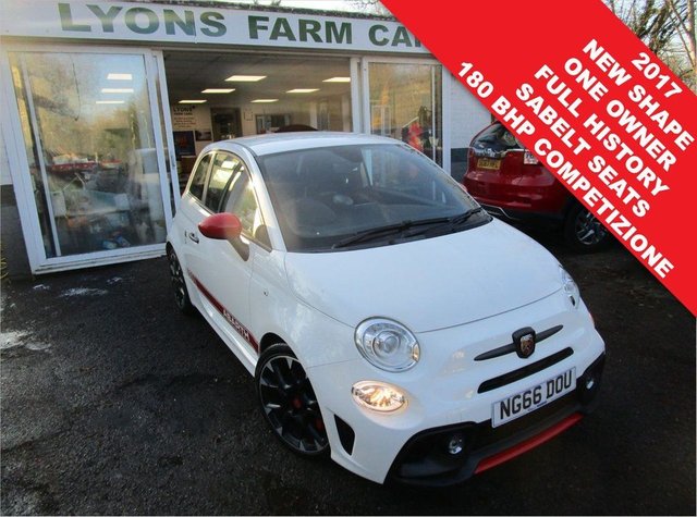 2017 66 Abarth 595 1.4 595 COMPETIZIONE 3d 180 BHP NEW SHAPE
