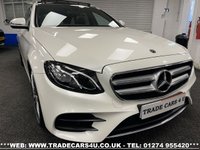 USED 2018 T MERCEDES-BENZ E-CLASS MERCEDES E350d AMG LINE PREMIUM DIESEL ESTATE 9G-TRONIC AUTO  UK DELIVERY FLAT FEE &pound;175 (SUBJECT TO DEAL)*OVER 100 IMAGES ON OUR WEBSITE*BESPOKE FINANCE ARRANGED*PART EXCHANGE WELCOME*ALL VEHICLES HPI CLEAR