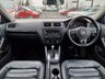 USED 2013 13 VOLKSWAGEN JETTA 1.6 SE TDI BLUEMOTION TECHNOLOGY DSG 4d 104 BHP GOOD SERVICE RECORD +  BLUETOOTH +  DAB RADIO +  AUX CONNECTION +  REAR PARKING SENSORS +  FULL LEATHER TRIM +  FRONT HEATED SEATS +  START STOP +  SPARE WHEEL +  16 INCH ALLOY WHEELS +