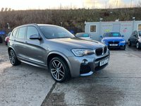 USED 2017 13 BMW X3 2.0 XDRIVE20D M SPORT 5d 188 BHP 