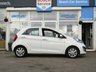 USED 2013 63 KIA PICANTO 1.2 2 ECODYNAMICS 5d 84 BHP Finished in CLEAR WHITE with Dark Grey Cloth Trim. This is an excellent small car for the money. High quality and neatly designed interior. Great to drive and cheap to run. Also offers plenty of space for passengers with 5 doors. Features include Alloys, B/Tooth, Power folding mirrors, 2 Remote fob Keys, and Zero Road Tax. Dealer serviced at 8255 miles, 16658 miles, 22965 miles, 27727 miles, 33562 miles, 35815 miles, 36999 miles, 39030 miles and at 47940 miles. MOT due 15/12/2023.