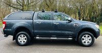 USED 2013 13 FORD RANGER 2.2 LIMITED 4X4 DCB TDCI 4d 148 BHP NO VAT! GREAT SPEC! TRUCKMAN CANOPY / SAT NAV / LEATHER / NO VAT!