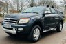 USED 2013 13 FORD RANGER 2.2 LIMITED 4X4 DCB TDCI 4d 148 BHP NO VAT! GREAT SPEC! TRUCKMAN CANOPY / SAT NAV / LEATHER / NO VAT!
