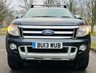 USED 2013 13 FORD RANGER 2.2 LIMITED 4X4 DCB TDCI 4d 148 BHP NO VAT! GREAT SPEC! TRUCKMAN CANOPY / SAT NAV / LEATHER / NO VAT!