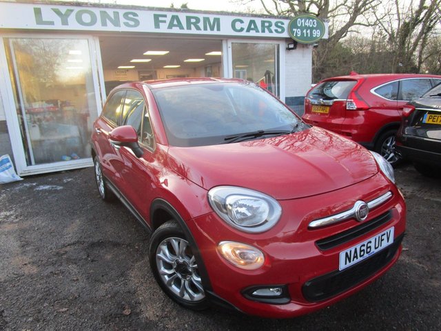 2016 66 Fiat 500x 1.6 POP STAR 5d 110 BHP