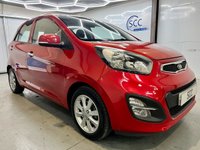 USED 2012 62 KIA PICANTO 1.2 2 ECODYNAMICS 5d 84 BHP 1Owner,&pound;0Tax,Bluetooth