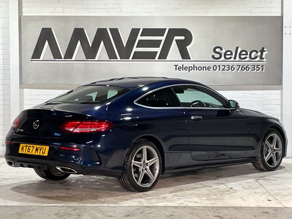 USED 2018 67 MERCEDES-BENZ C-CLASS 2.0 C 200 AMG LINE PREMIUM PLUS 2d 181 BHP 