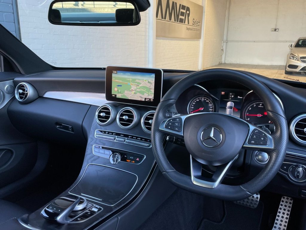 USED 2018 67 MERCEDES-BENZ C-CLASS 2.0 C 200 AMG LINE PREMIUM PLUS 2d 181 BHP 