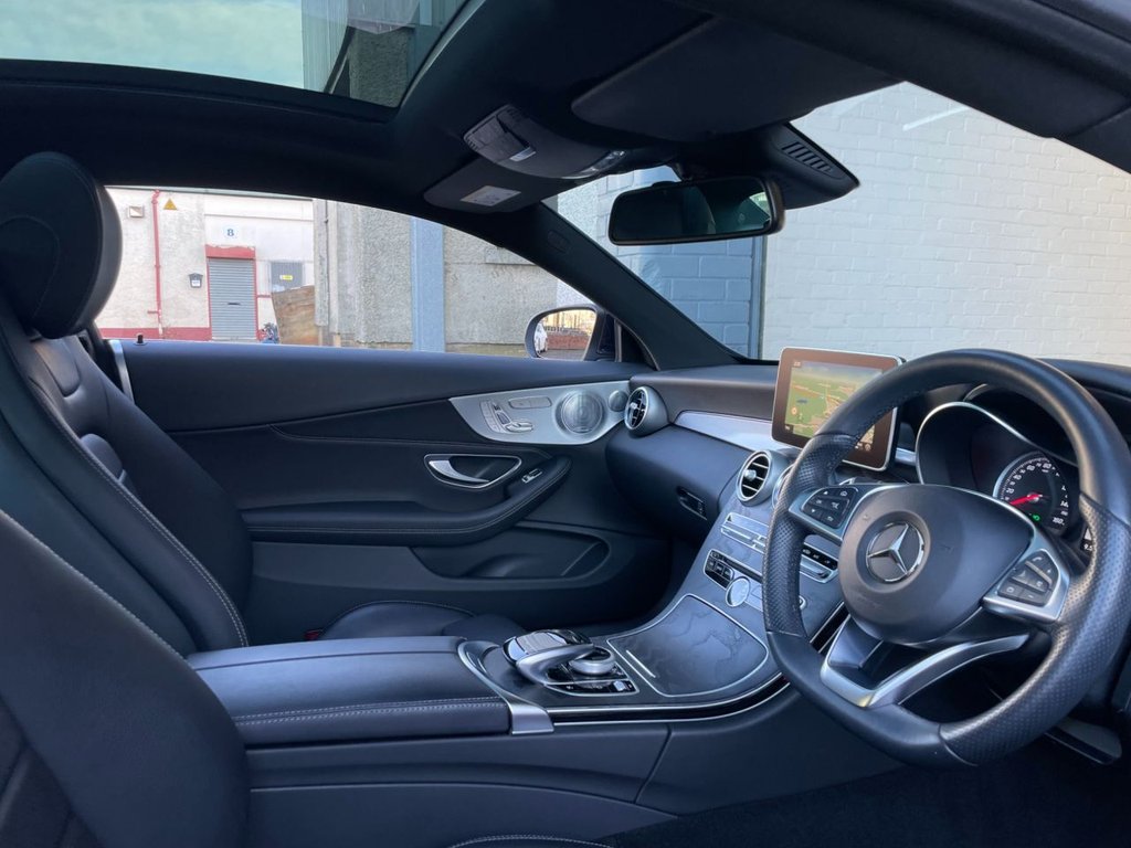 USED 2018 67 MERCEDES-BENZ C-CLASS 2.0 C 200 AMG LINE PREMIUM PLUS 2d 181 BHP 